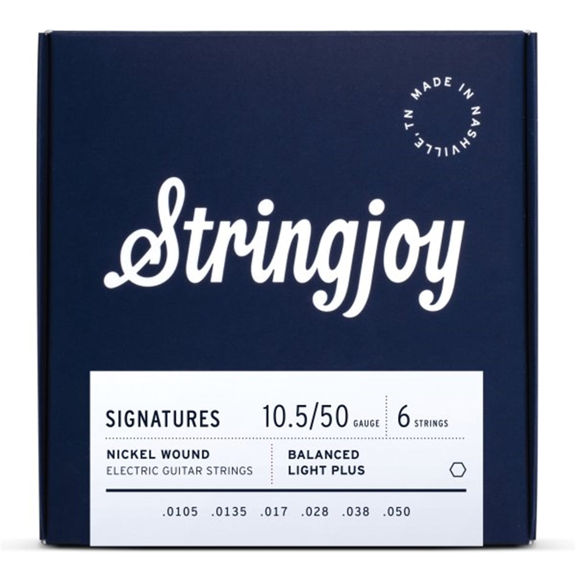 Stringjoy Signature 10.5 - 50 Nickel Wound Electric Guitar Strings