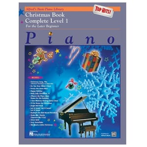 Alfred's Basic Piano Library: Top Hits! Christmas Book Complete 1