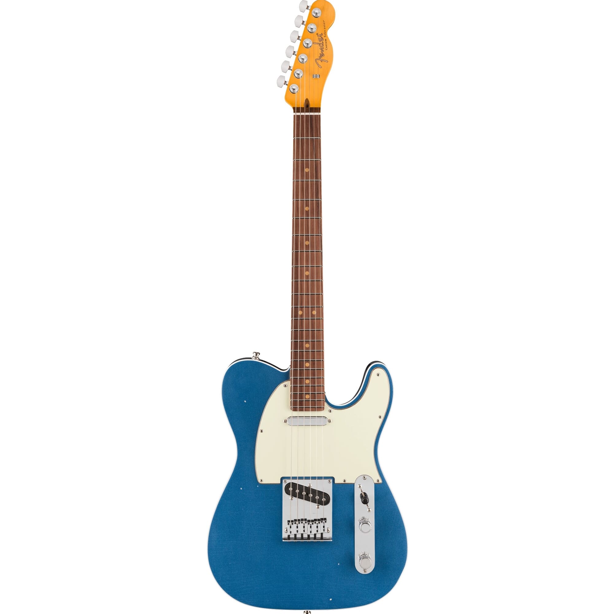 Fender American Ultra Luxe Vintage '60s Custom Telecaster®, Rosewood Fingerboard, Lake Placid Blue