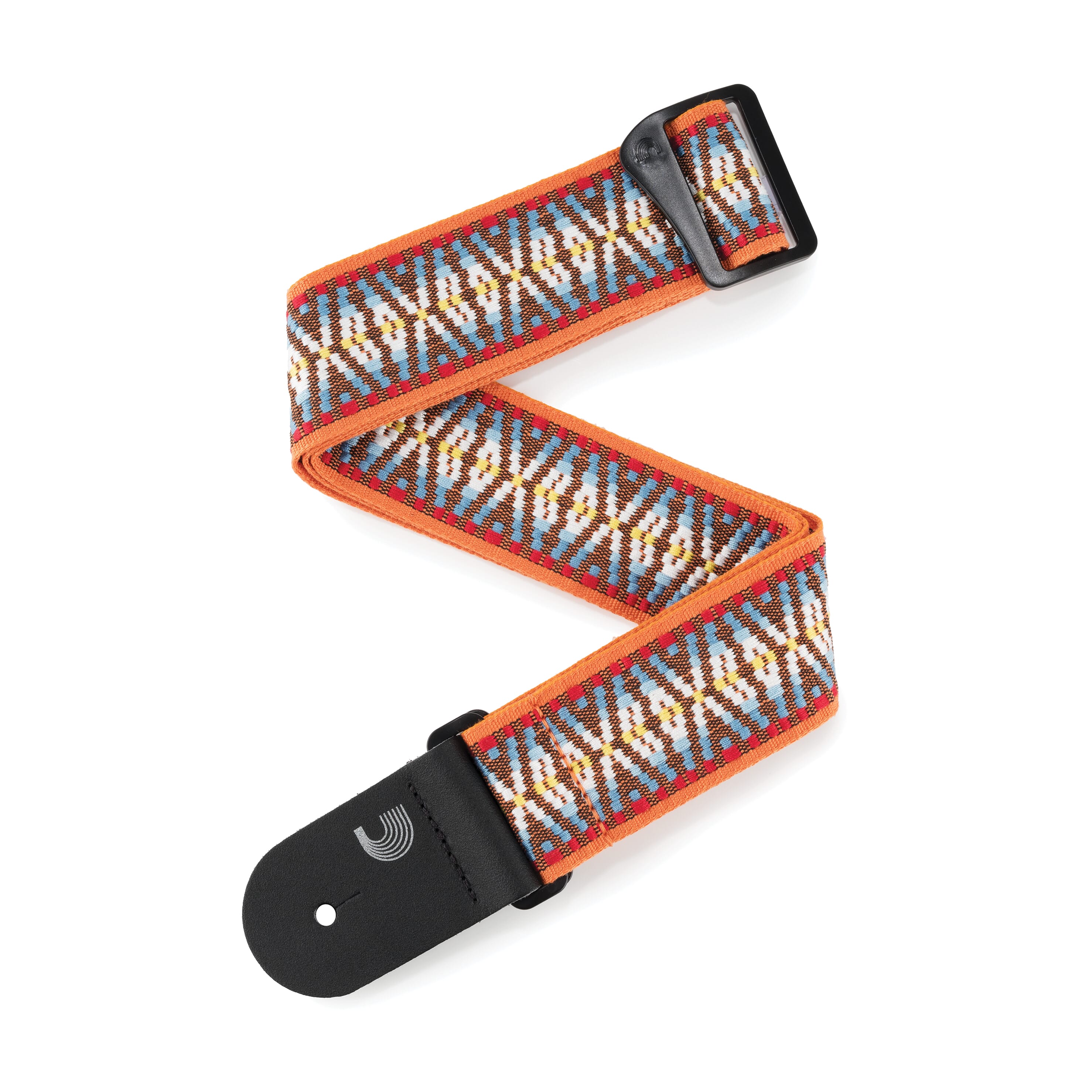 D'Addario 50G08 Woven Guitar Strap, Sunrise Hootenanny