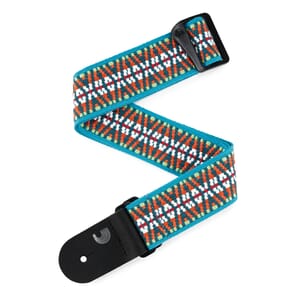 D'Addario 50G09 Woven Guitar Strap, Sunset Hootenanny