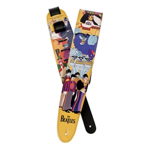 D'Addario 25LB06 Beatles Guitar Strap, Yellow Submarine