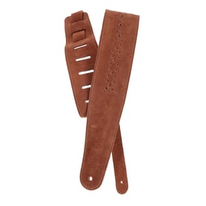 D'Addario 25PRF04 Vented Leather Guitar Strap