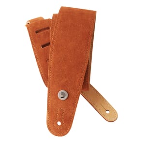 D'Addario 25SS02-DX Suede Guitar Strap, Honey