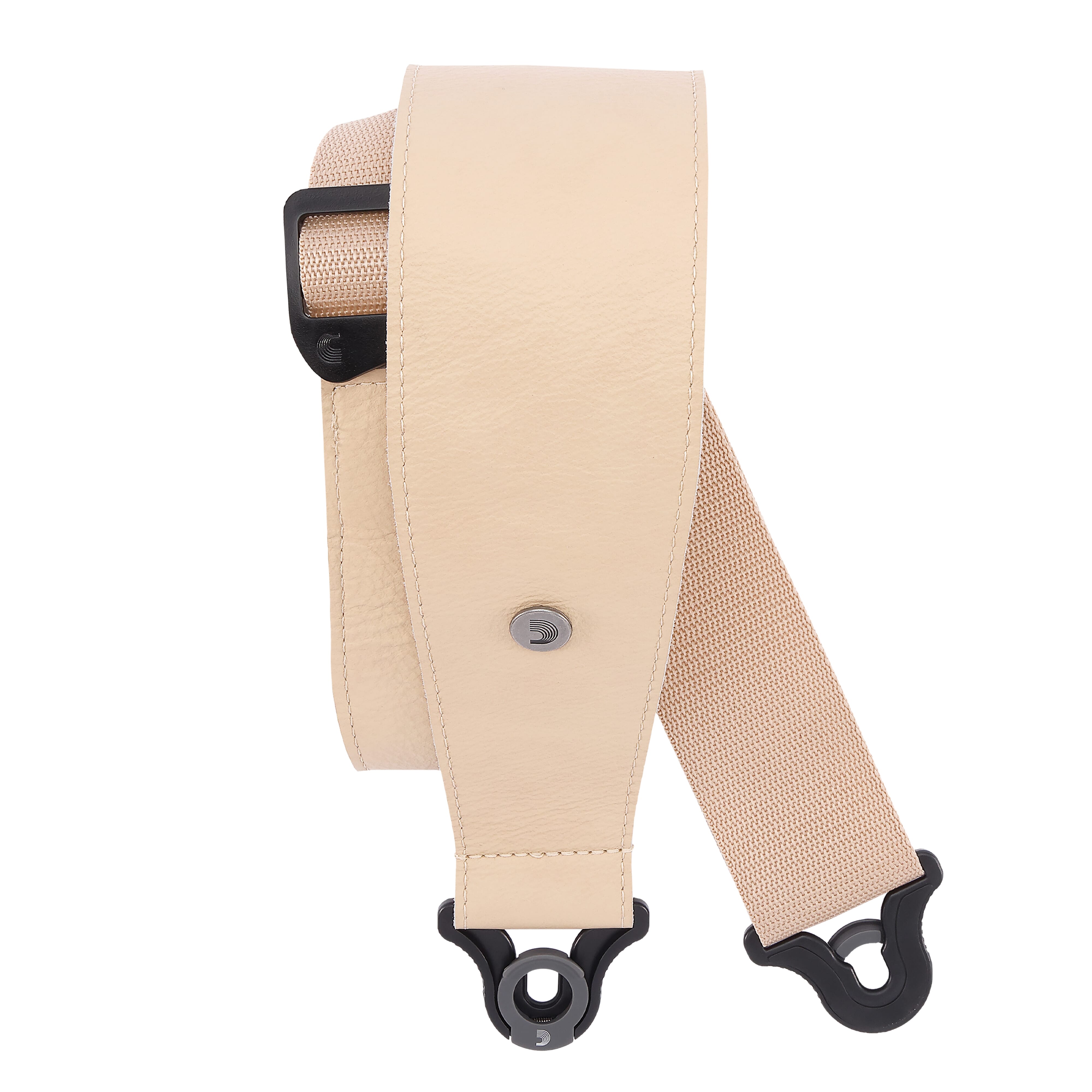 D'Addario 30BAL01 Comfort Leather Auto Lock Guitar Strap, Tan
