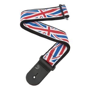 D'Addario 50A11 Woven Guitar Strap, Union Jack
