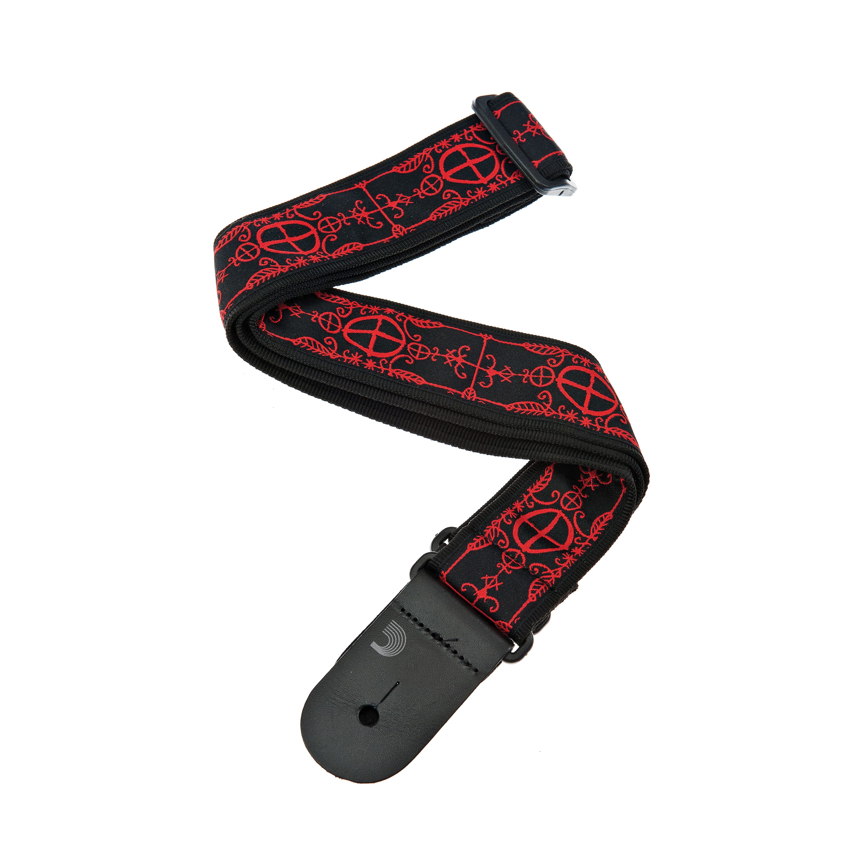 D'Addario 50A12 Woven Guitar Strap, Voodoo