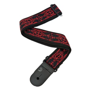 D'Addario 50A12 Woven Guitar Strap, Voodoo