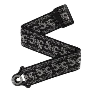 D'Addario 50ALA00 Alchemy Auto Lock Guitar Strap, Masque