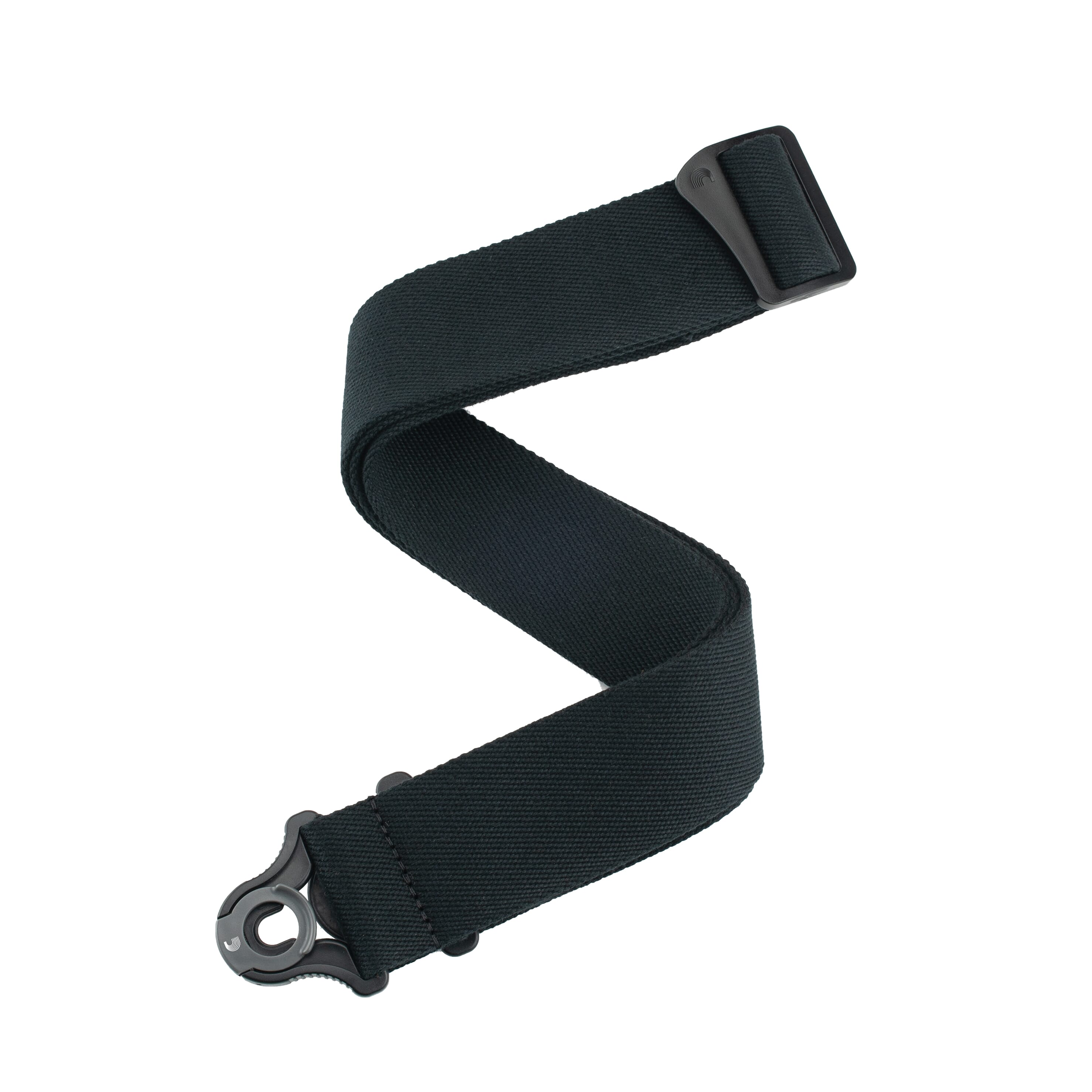 D'Addario 50BAL05 Auto Lock Guitar Strap, Skater Black