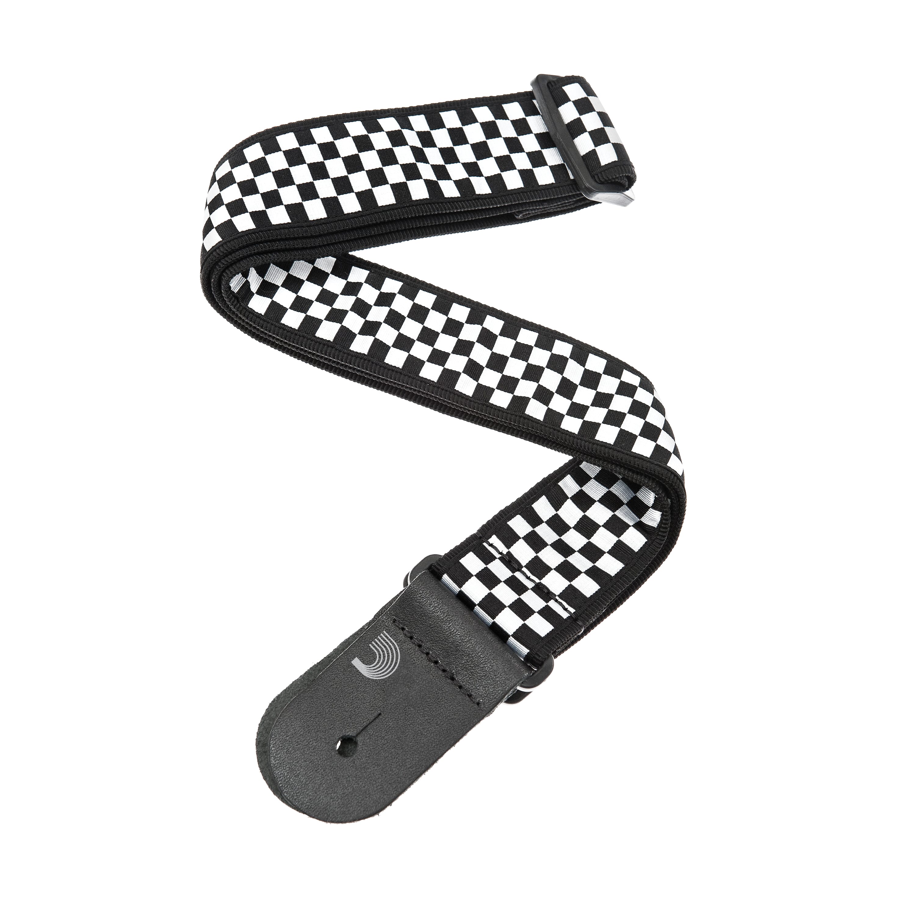 D'Addario 50C02 Woven Guitar Strap, Check Mate