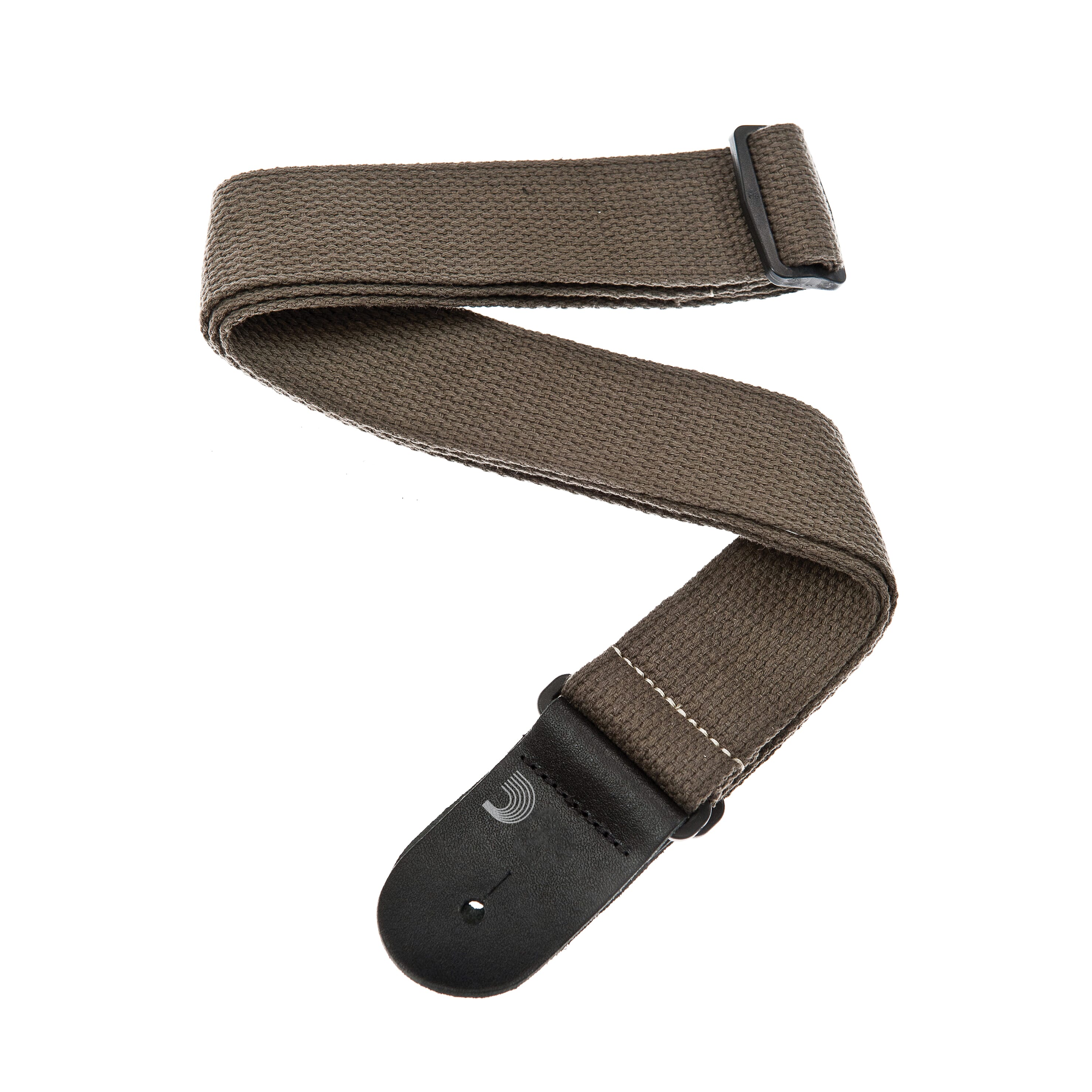 D'Addario 50CT02 Cotton Guitar Strap, Army