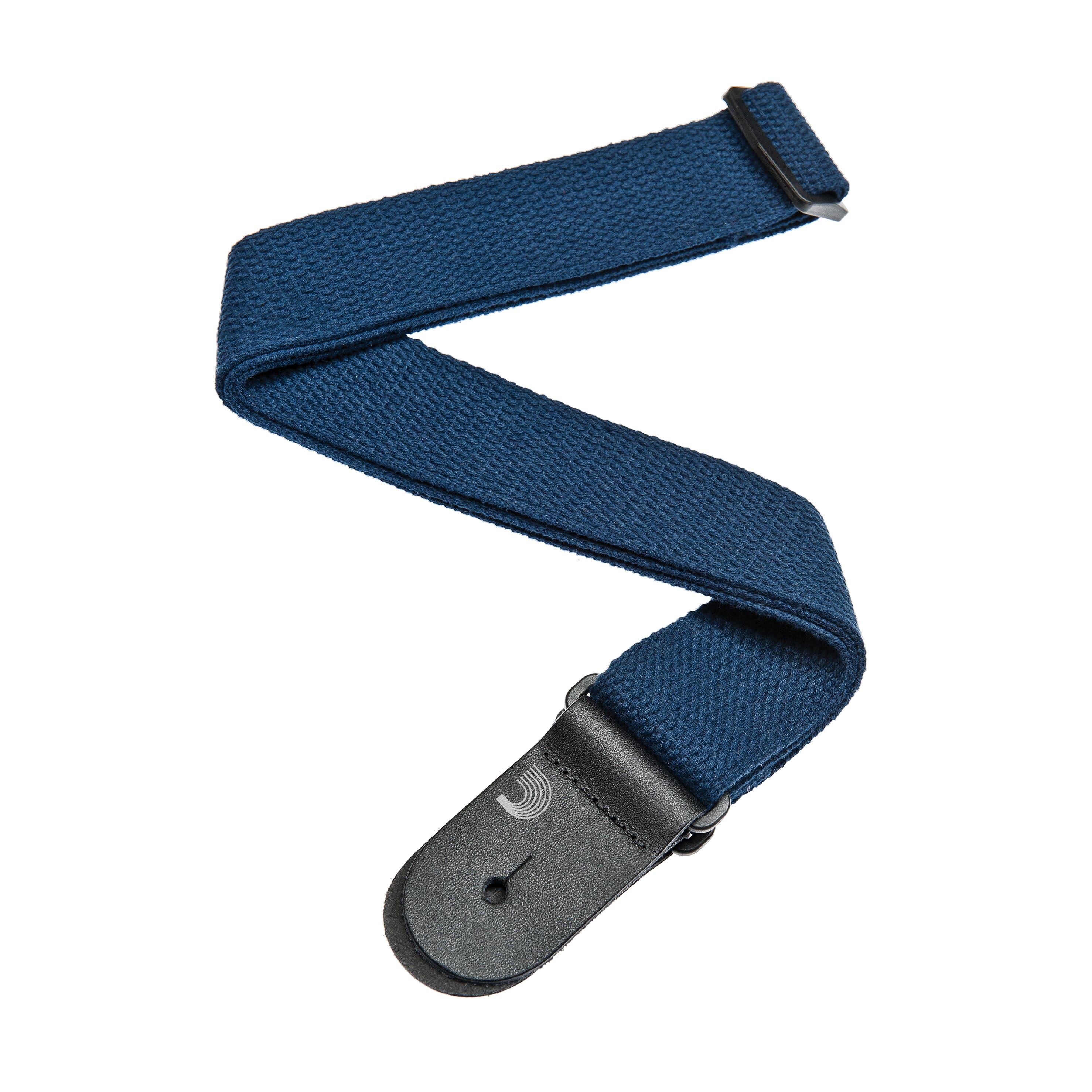 D'Addario 50CT03 Cotton Guitar Strap, Blue