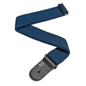 D'Addario 50CT03 Cotton Guitar Strap, Blue