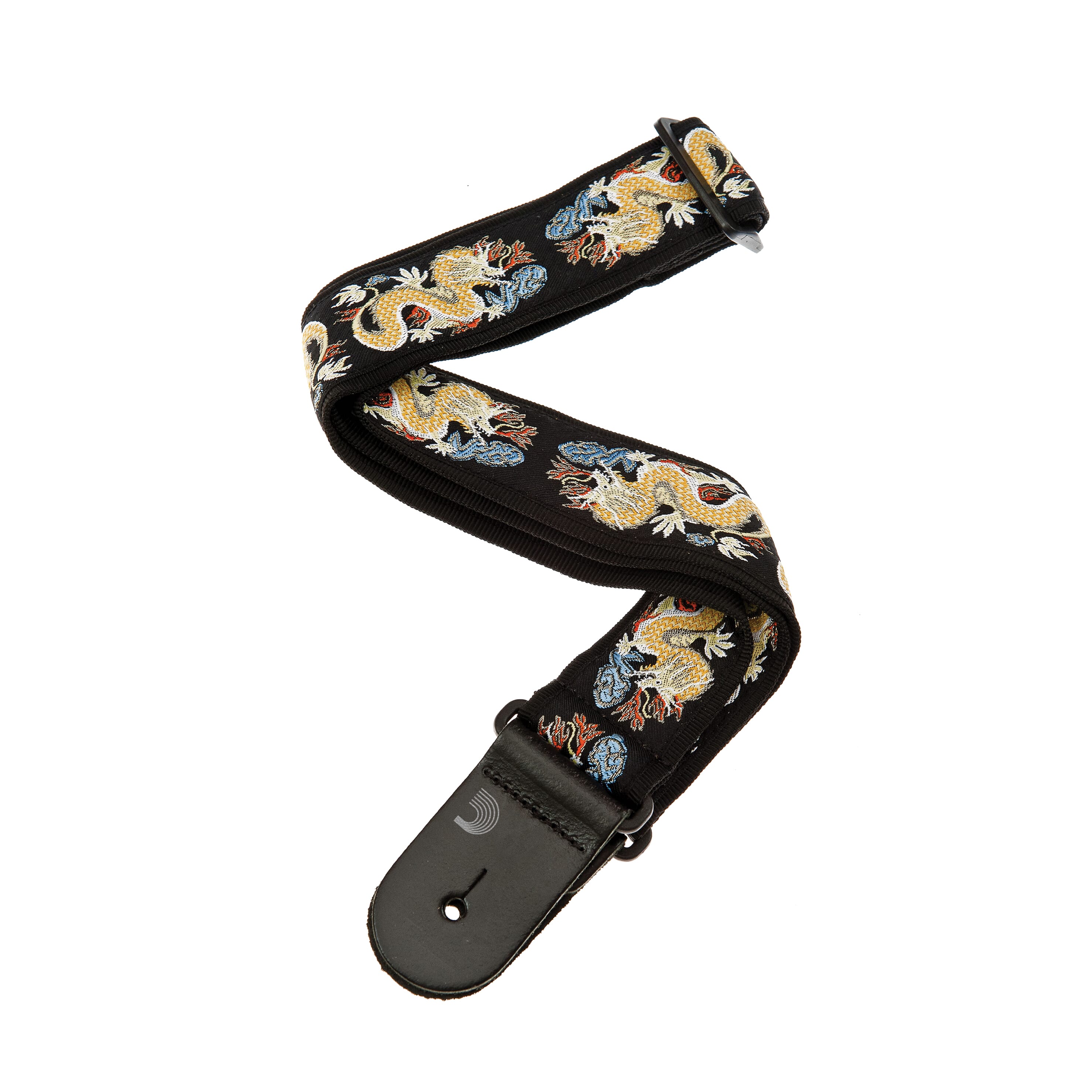 D'Addario 50F08 Woven Guitar Strap, Dragon