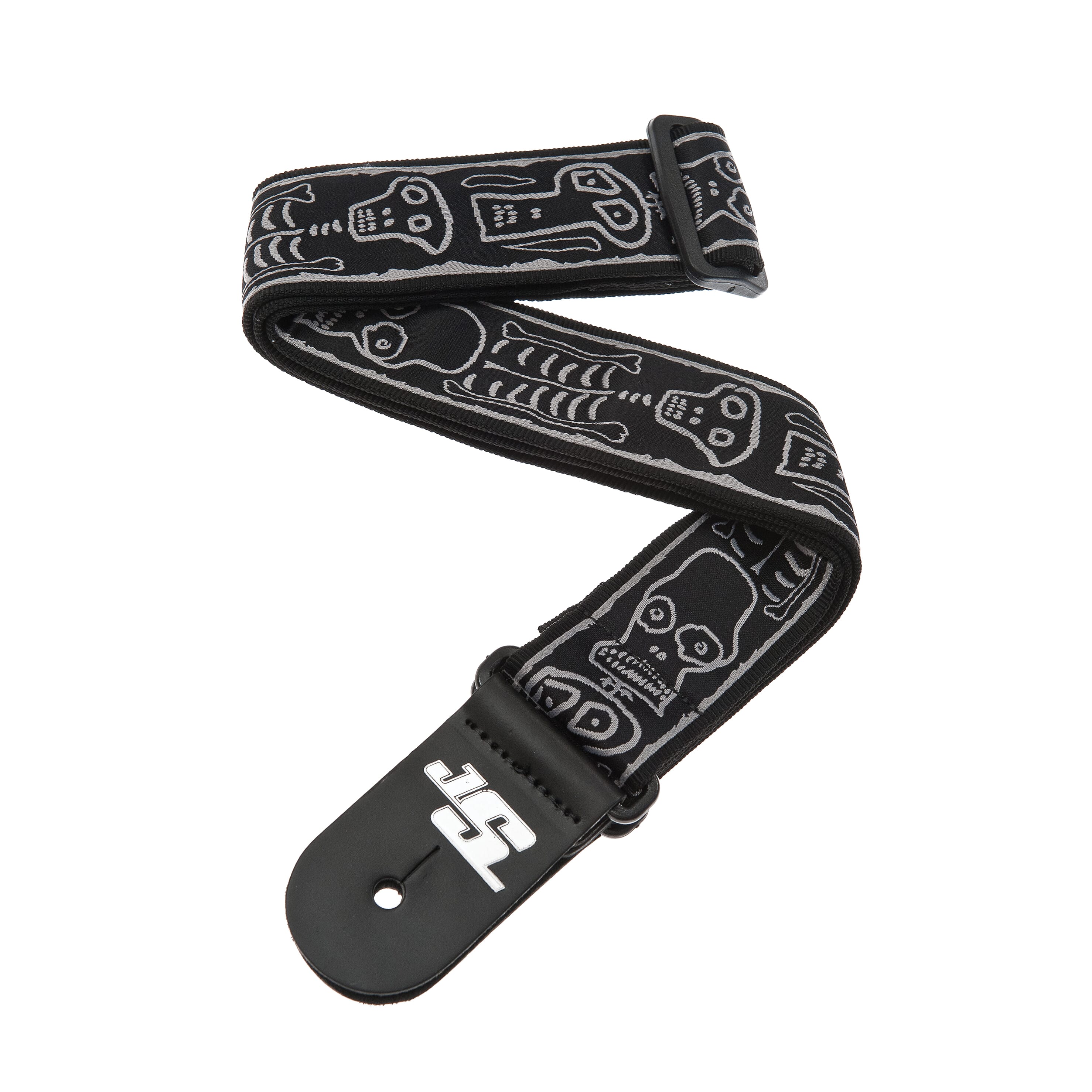 D'Addario 50JS01 Joe Satriani Guitar Strap, Skull n' Bones