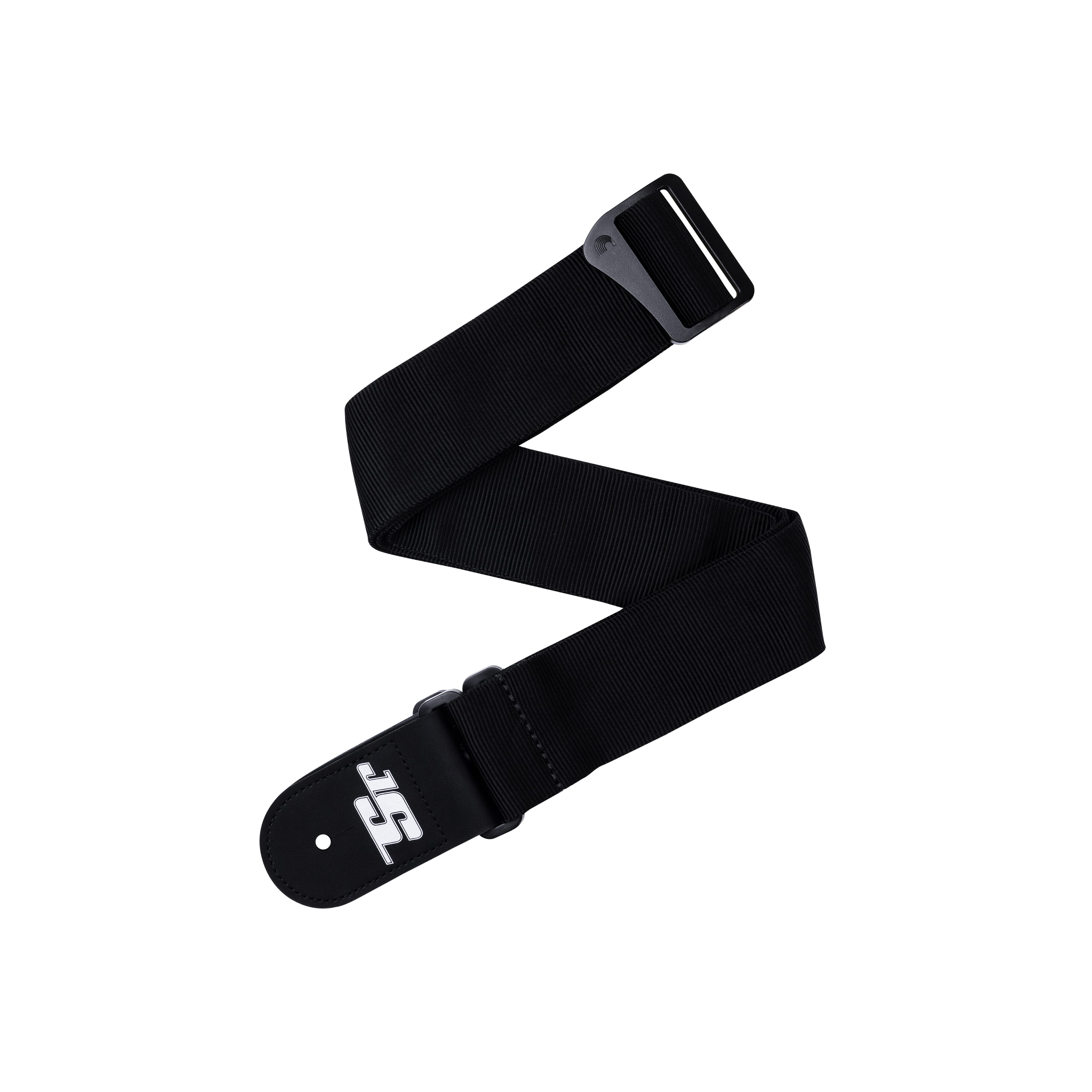 D'Addario 50JSSV18 Joe Satriani Swivel Guitar Strap, Black Nylon