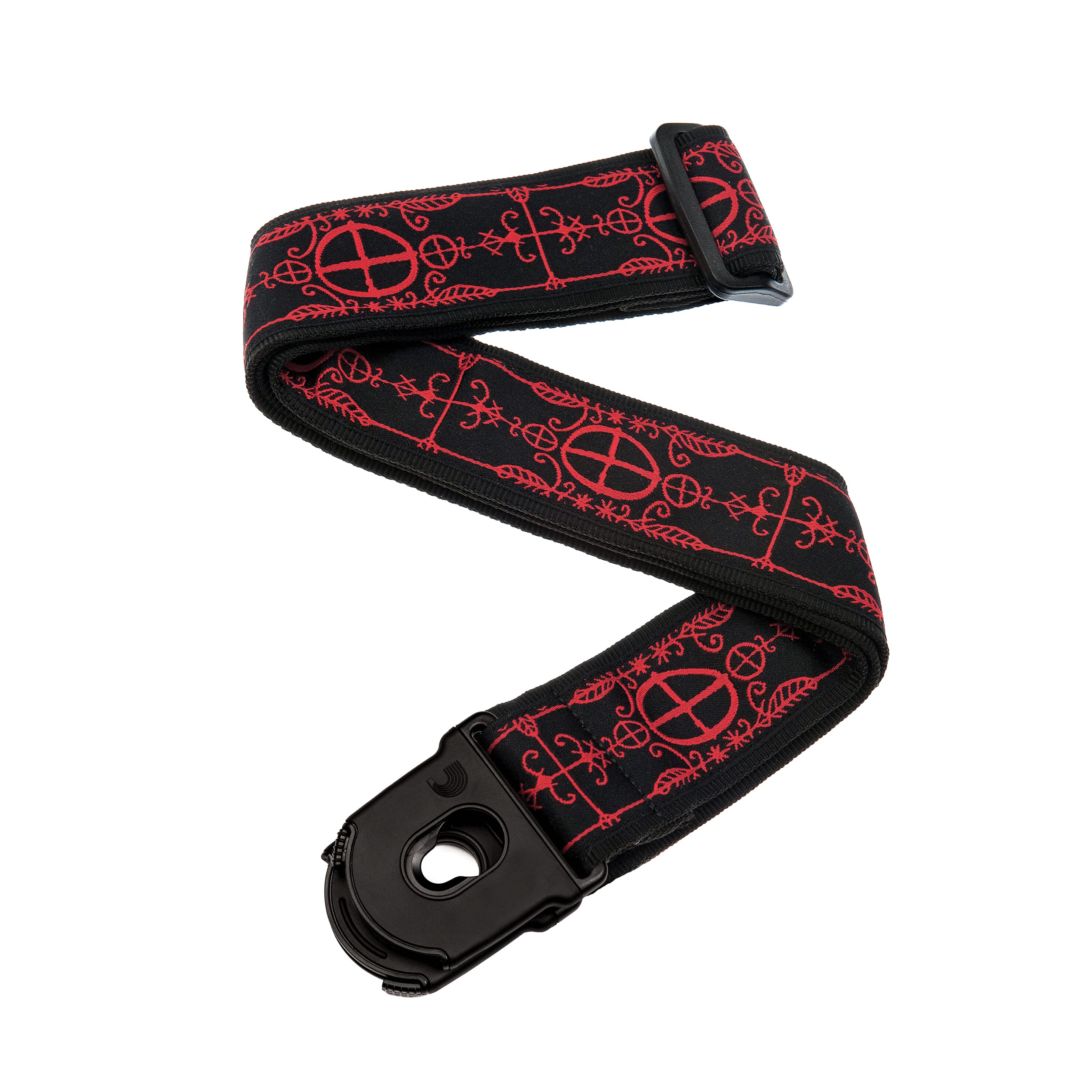 D'Addario 50PLA12 Planet Lock Guitar Strap, Voodoo