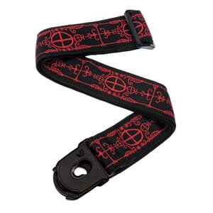 D'Addario 50PLA12 Planet Lock Guitar Strap, Voodoo