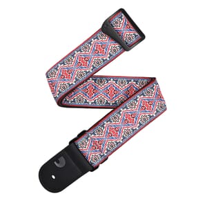 D'Addario 50RW07 Eco Persian Woven Guitar Strap, White