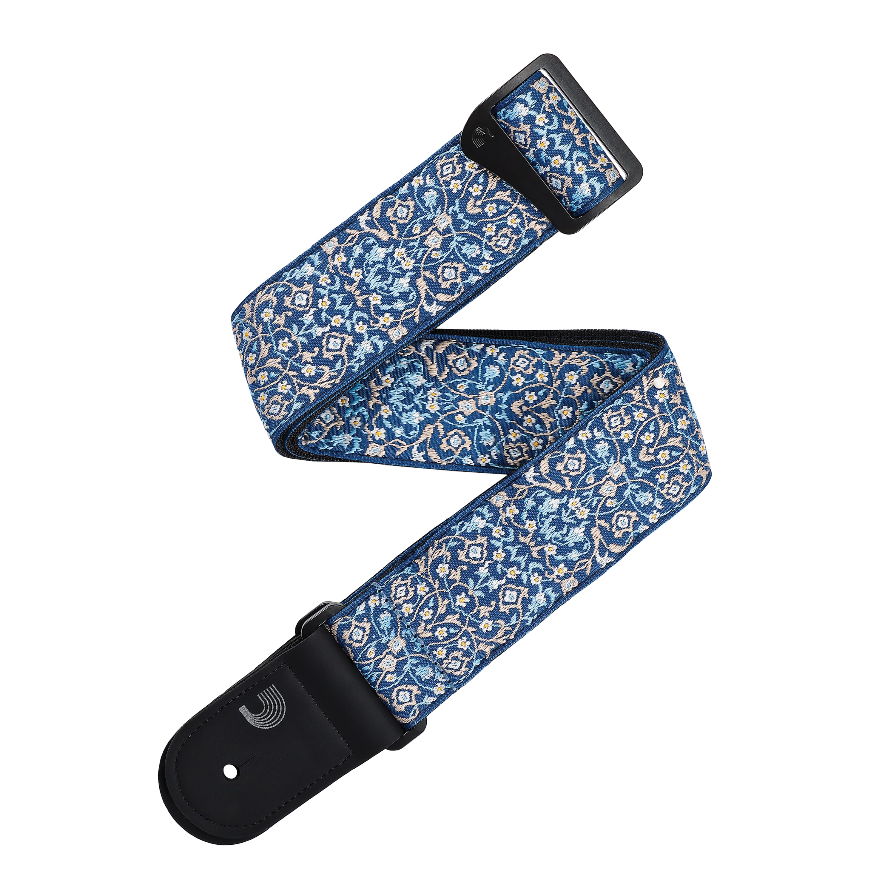 D'Addario 50RW08 Eco Persian Woven Guitar Strap, Blue