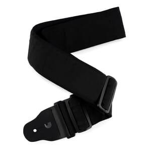 D'Addario 75B000 Bass Guitar Strap, Black, 3 Inches Wide
