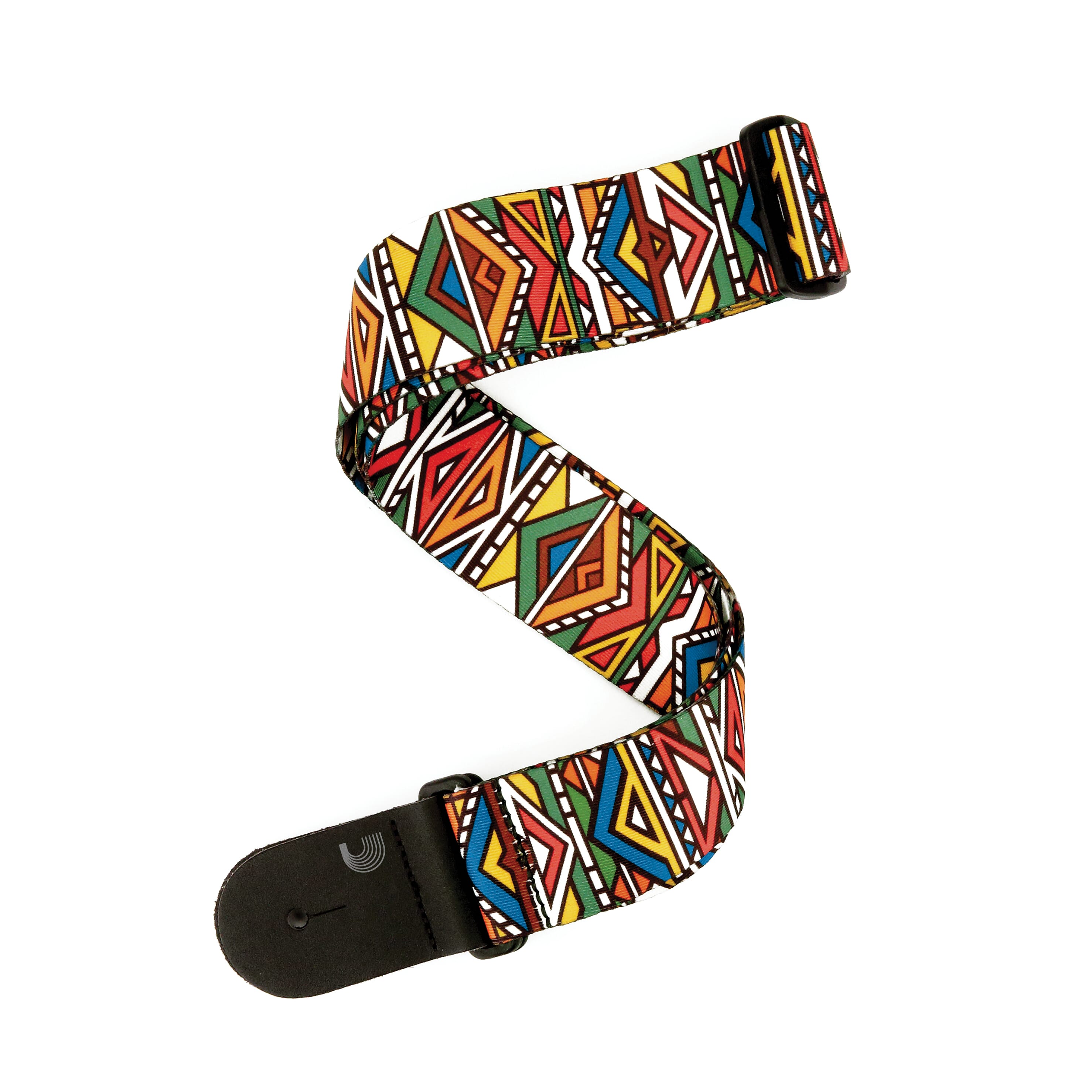 D'Addario P20S1504 Polyester Guitar Strap, Ndebele