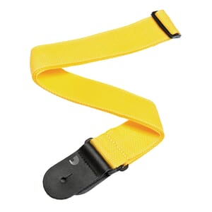 D'Addario PWS110 Polypropylene Guitar Strap, Yellow