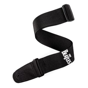 D'Addario PWSBT100 Beatles Polypropylene Guitar Strap, Black