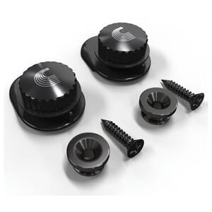 D'Addario PW-SLS-01 Universal Strap Lock System, Black