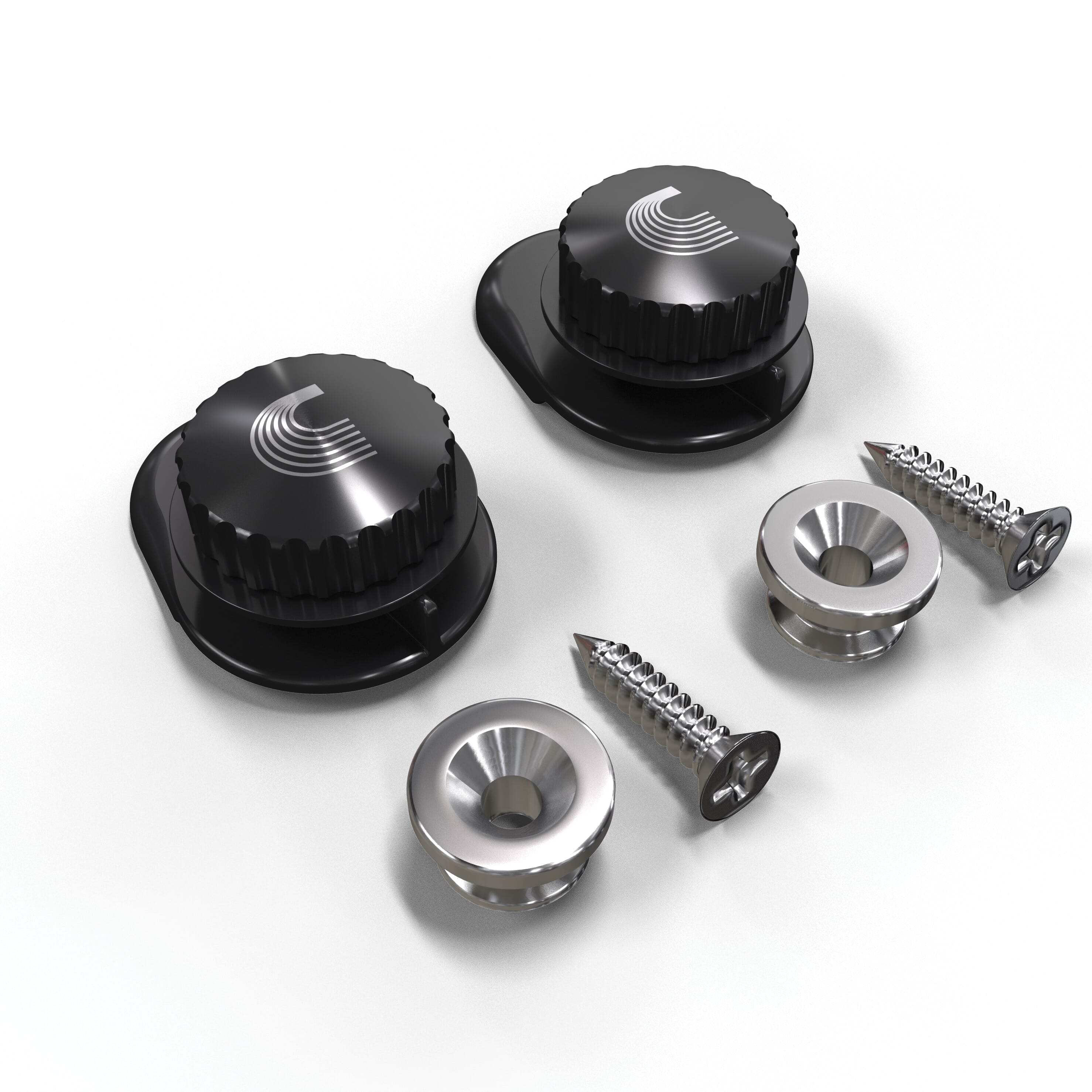 D'Addario PW-SLS-02 Universal Strap Lock System, Nickel