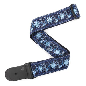 D'Addario T20W1418 Woven Guitar Strap, Monterey 2, Blue
