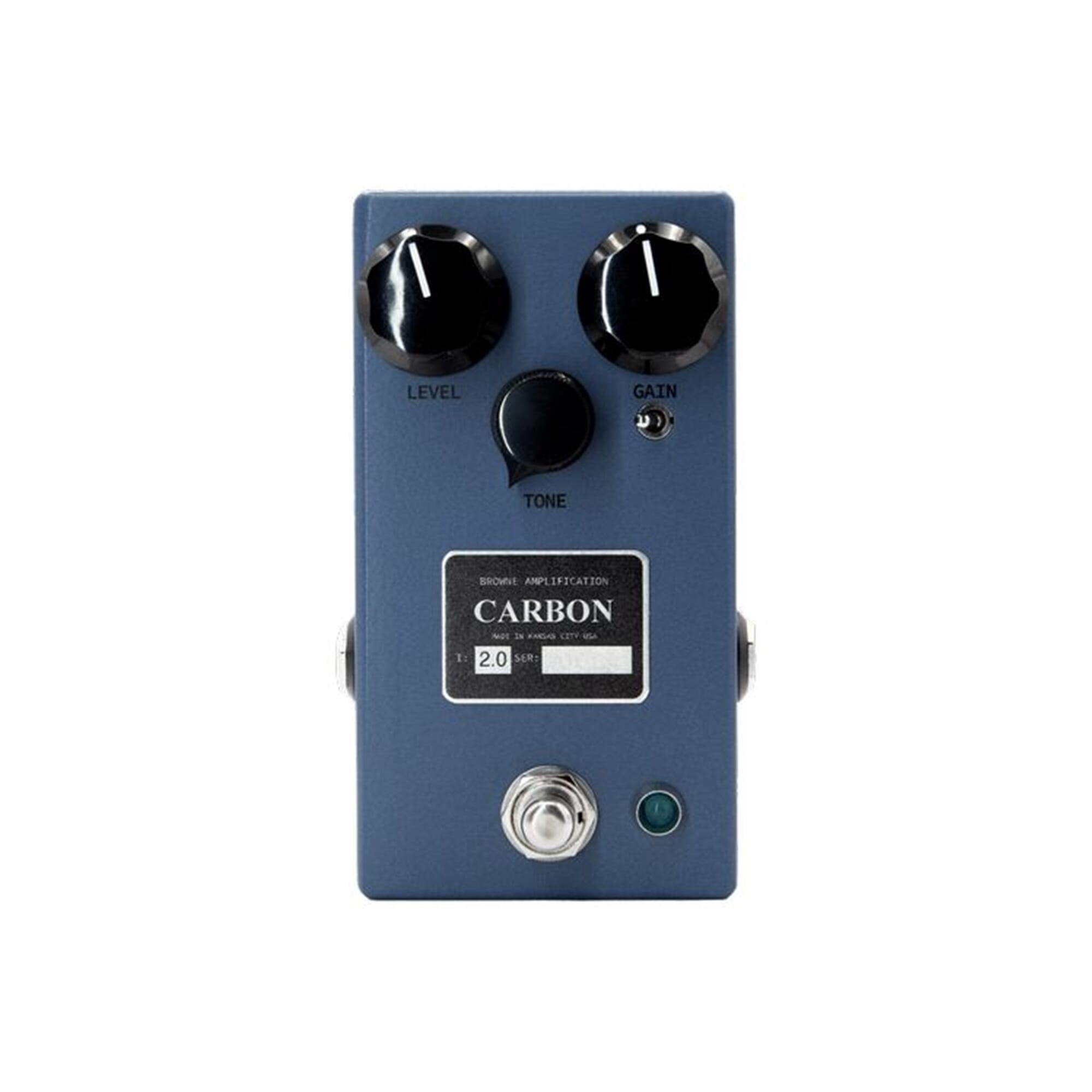 Browne Amplification Carbon Overdrive V2 Sky Blue