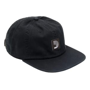 D'Addario ACD230210 D Mark Hat, Black
