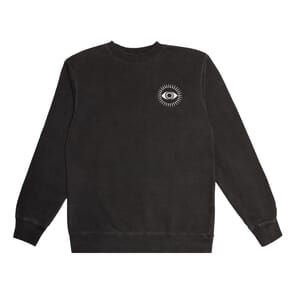 D'Addario ASD230414 All Seeing Eye Sweatshirt, Faded Black, XL