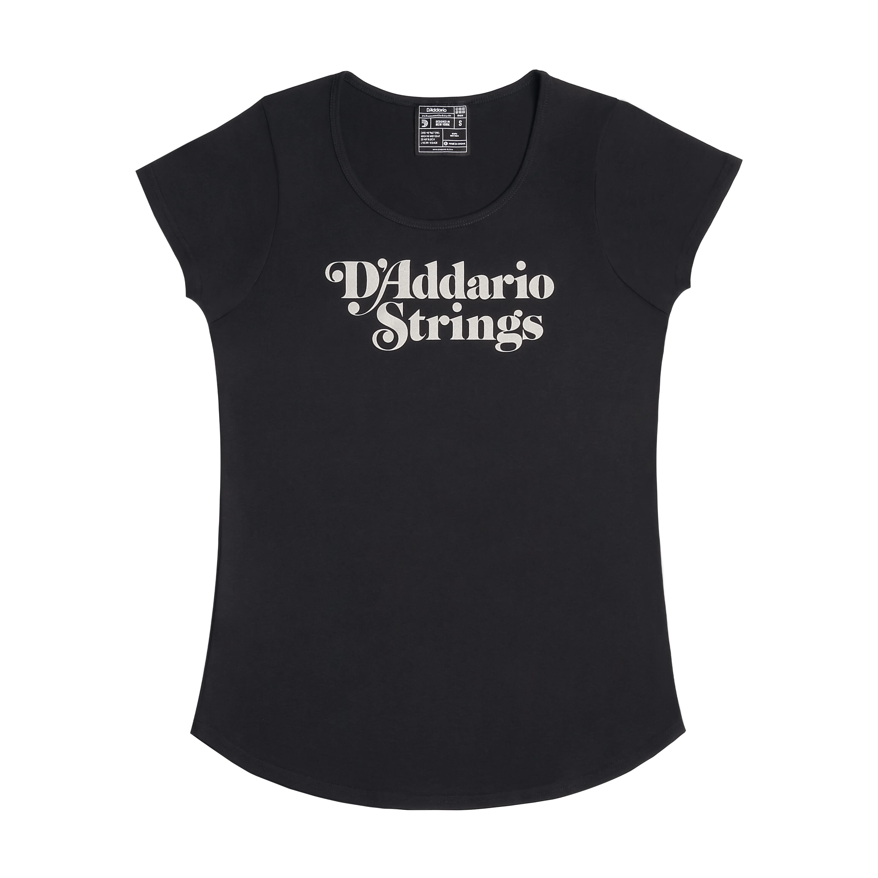 D'Addario ATD230313 Strings 1978 T-Shirt Coal L