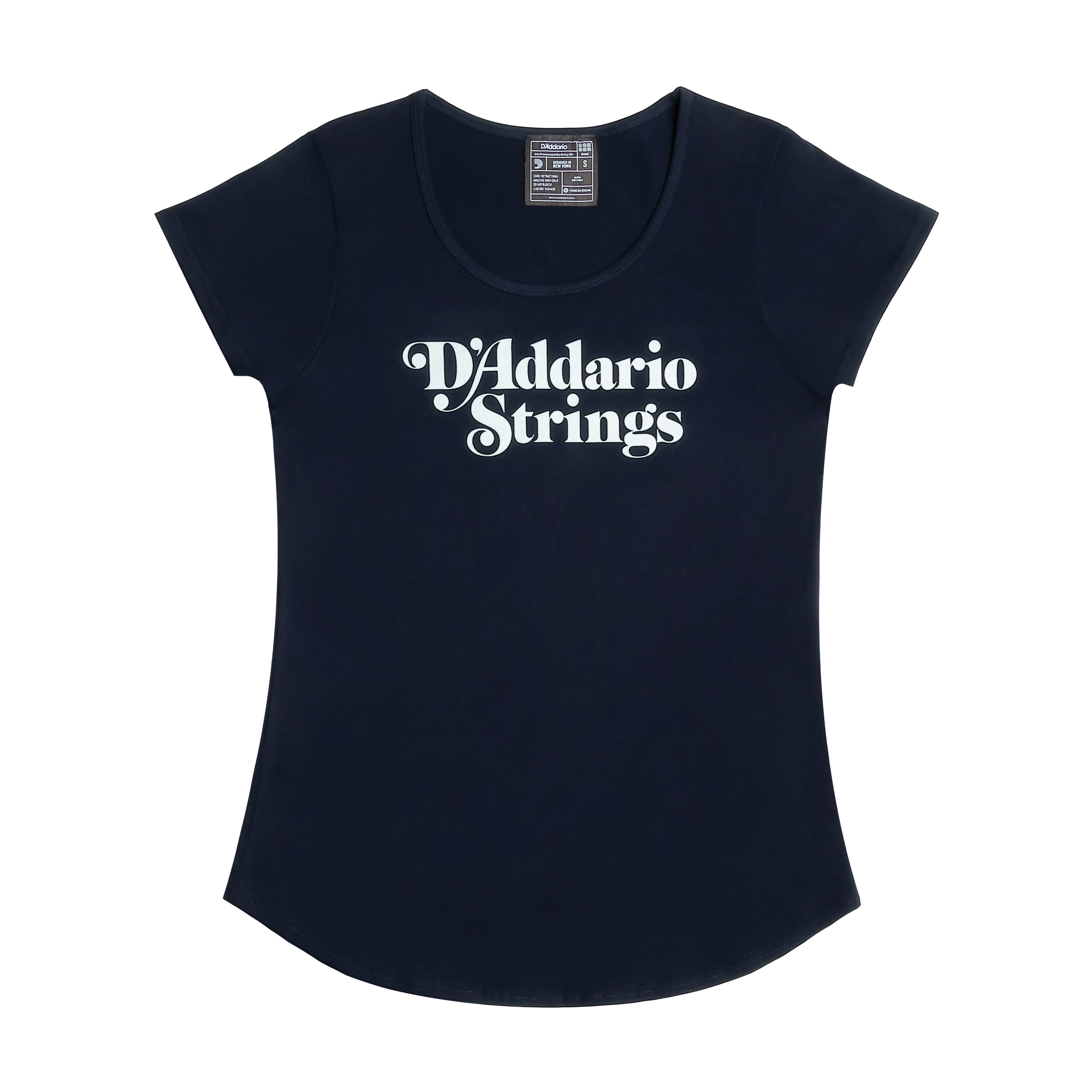 D'Addario ATD230371 Strings 1978 T-Shirt Navy S