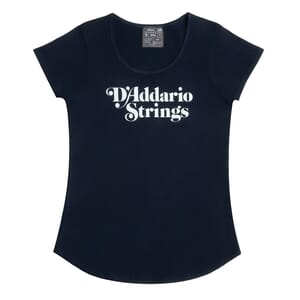 D'Addario ATD230373 Strings 1978 T-Shirt Navy L