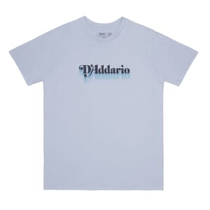 D'Addario ATD230671 Heritage T-Shirt, Celestial Blue, S