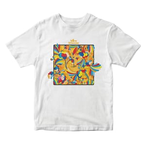 D'Addario ATD240255 Beatles Yellow Submarine Primrose Prairie T-Shirt, 2XL