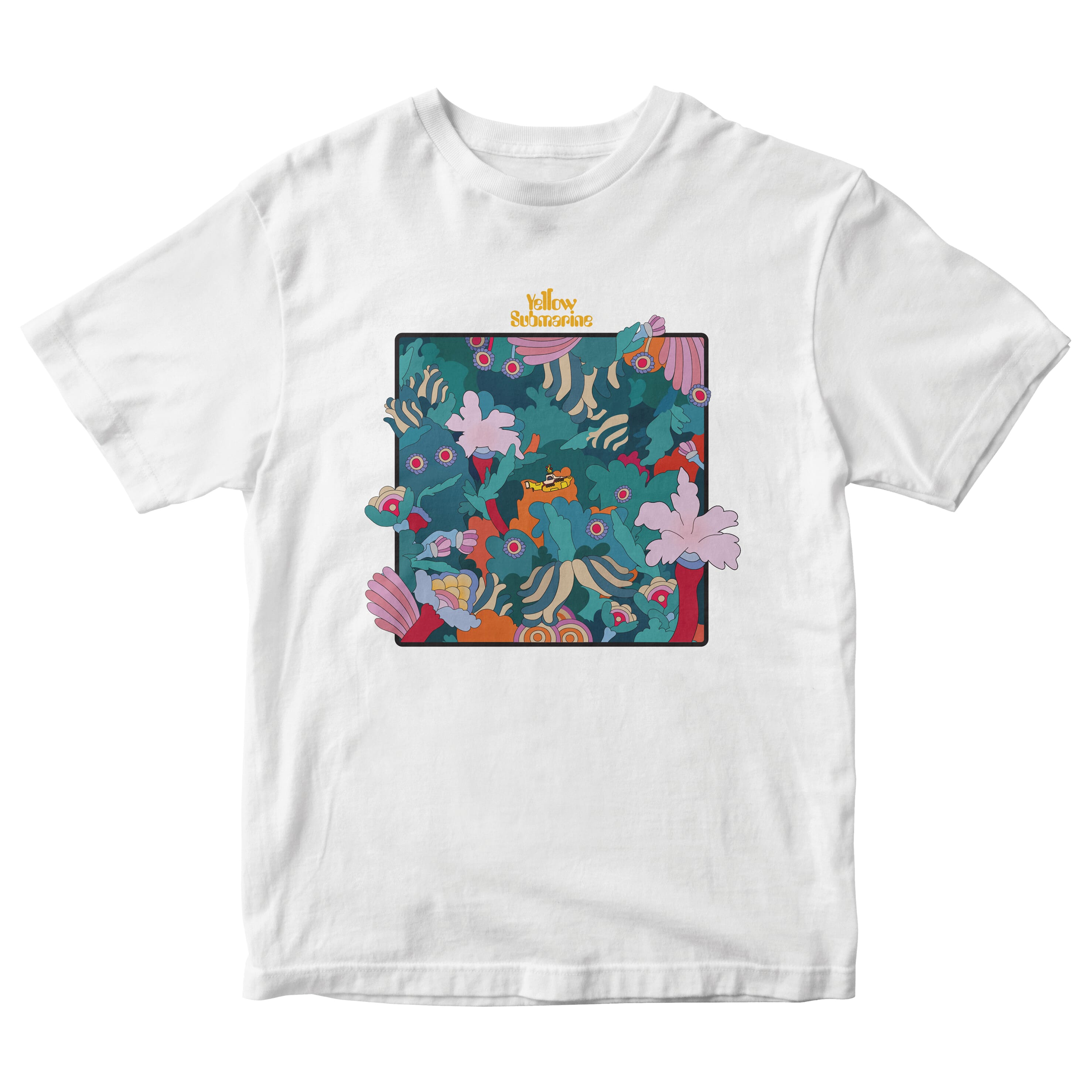 D'Addario ATD240352 Beatles Yellow Submarine Under the Sea T-Shirt, M