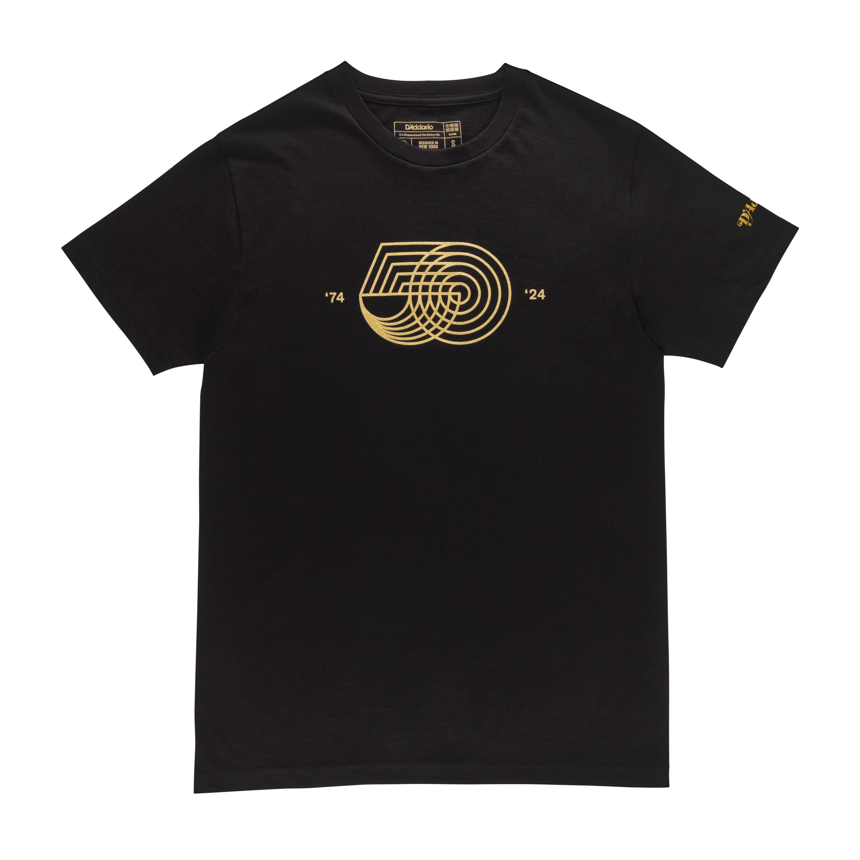 D'Addario ATD240513 50th Anniversary T-Shirt - LG