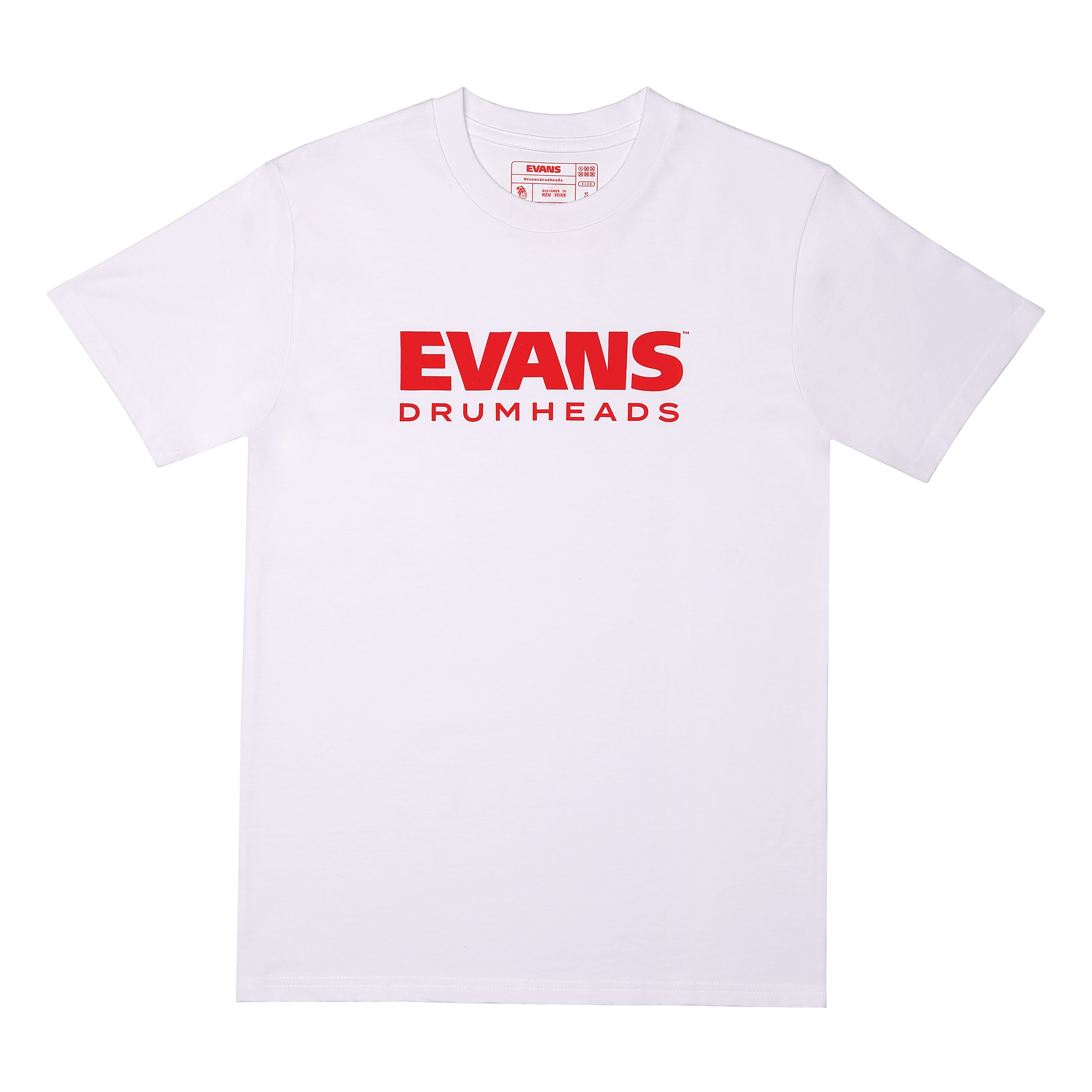 EVANS ATE231122 Logo T-Shirt, Black, M