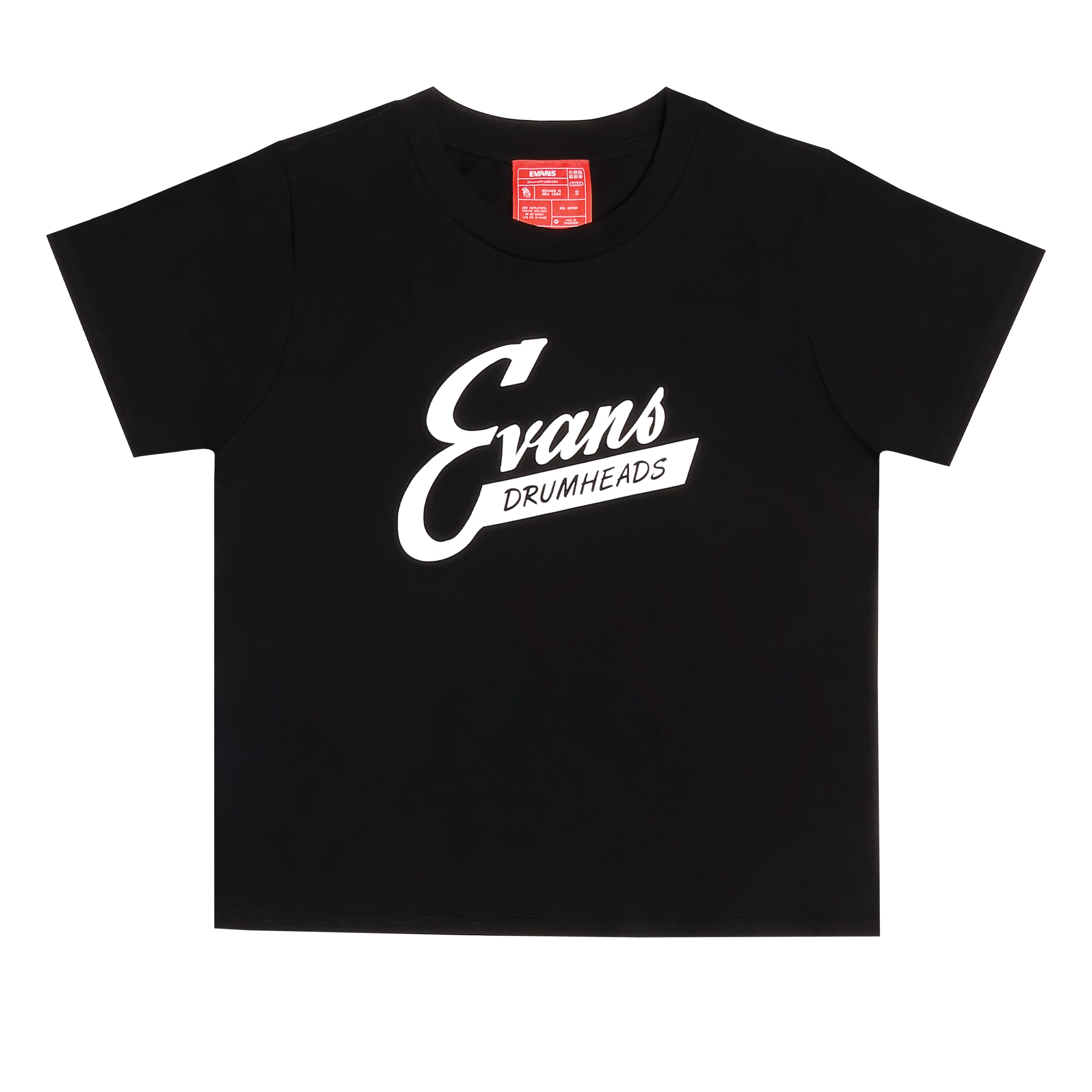 Evans ATE231314 Retro Wo's T-Shirt Black XL
