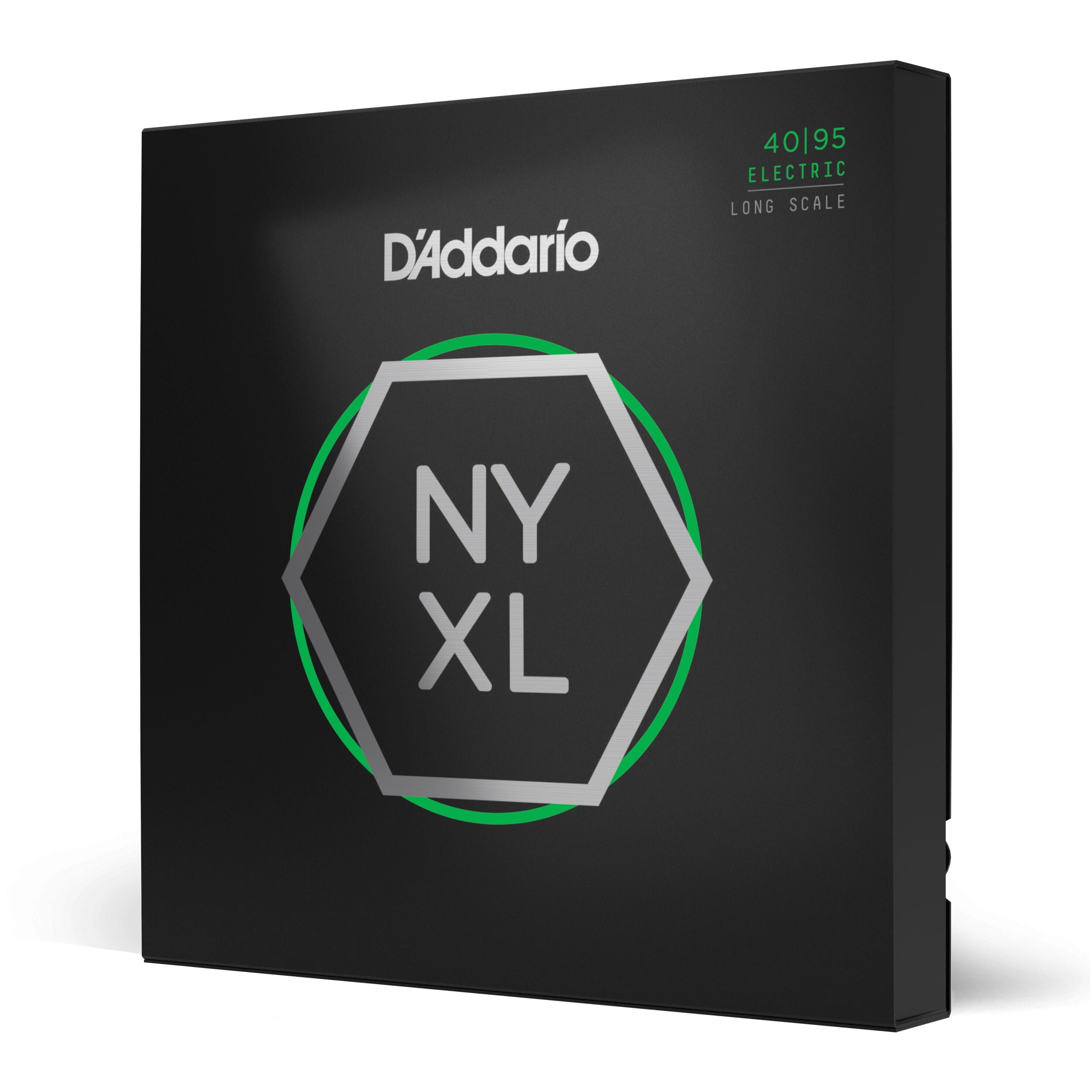 D'Addario NYXL4095 Nickel Wound Bass Guitar Strings, Super Light, 40-95, Long Scale