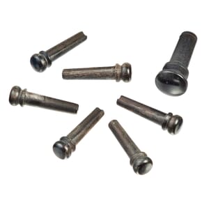 Ebony Bridge Pin Set