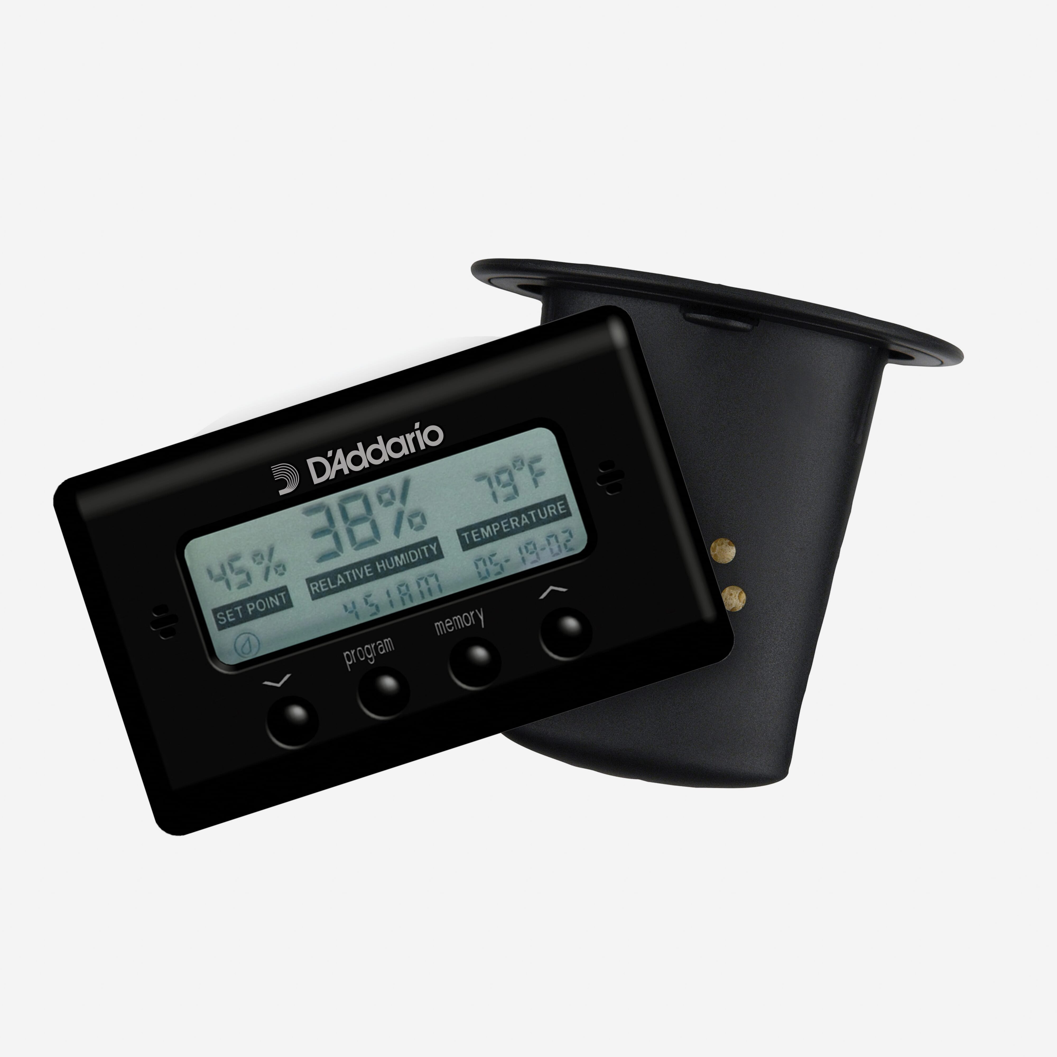D'Addario PW-GH-HTS Acoustic Guitar Humidifier with Digital Humidity & Temperature sensor