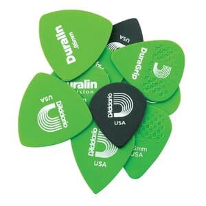 D'Addario XDGN4-10 Duralin Assorted Shapes Pack, Medium