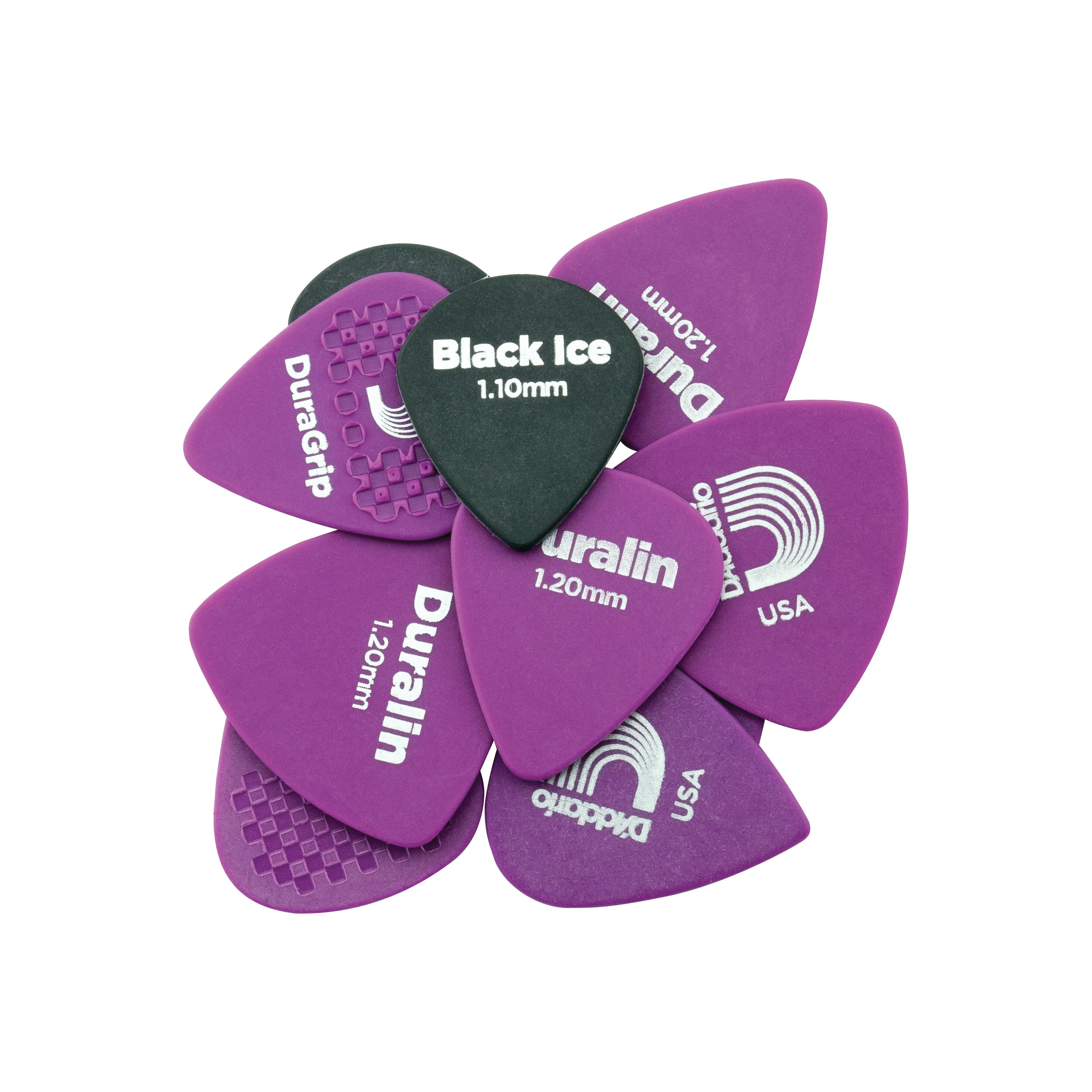 D'Addario XDPR6-10 Duralin Assorted Shapes Pack, Heavy