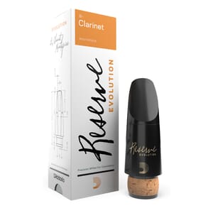 D'Addario MCE-EV10 Reserve Evolution Bb Clarinet Mouthpiece, EV10